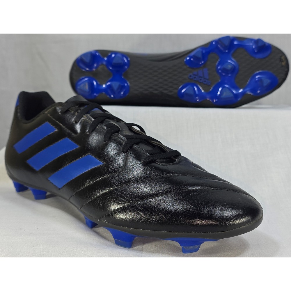 Adidas Copa 20.4 FG Soccer Cleats Mens 11.5 Black Royal Blue FV2886 - Picture 4 of 9